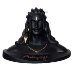 DARIDRA BHANJAN - hiva Statue for Car Dashboard Accessories, Pooja and Gift, Mahadev Murti Idol Figurine Showpiece Sculpture, Shankara for Home and Office Decore,Decorative.