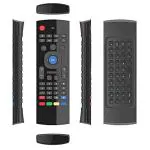 EHOP Mx Fly Air Mouse Remote For Android TV Box Air Mouse Remote For Smart TV Box, Air Fly Mouse Keyboard Remote For X96, Tx6, Mxq Pro, H96, T95, Tanix, For Projectors, Laptops