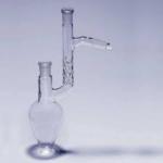 ABGIL Borosilicate Glass Pear Shaped Flask Claisen 50ml