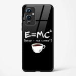 My Pc Wala Oneplus 9 Black, White Glass Back Cover