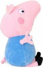 KT KASHISH TOYS Toys peppa pig teddy bear - 16 cm (Blue)