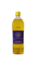 The Jaipur Spice ompany Cold Presses GroundNut Oil 1 L
