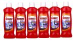 Redbust Lemon Extract Bathroom Cleaner,Ultra shining Formula Bathroom cleaner 500ml Pack of 6