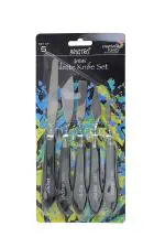 Brustro Grey Artists Palette Knives (Set Of 5)