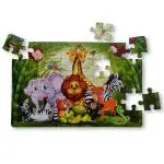 Toys Universe Wooden Animal Jigsaw Puzzle Games | Big Size Jungle Theme Puzzle kit for 4 Year Kids 17