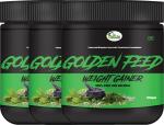 Fasczo Golden Feed High Protein Weight Gain Powder/ Protein Supplement/ Weight Gainer Weight Gainers/Mass Gainers (300 g, No Flavour)