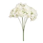 TIED RIBBONS Polyester Artificial Lotus Flowers Bunch 15 x 10 cm