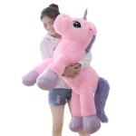 Glance Big Size Unicorn 100CM Funny Star Wars Unicorn Stuffed Animal Plush Toy, Safe for Kids, Soft Toy, Pink