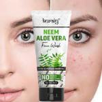 KURAIY Safe NEEM ALOE VERA Face Wash Soothing Clear Calming Facial Cleanser Natural Beauty