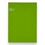 SAMVARDHAN PU Leather Soft Cover 80GSM Ruled Office Diary/Journal/Notebbok with100 Sheets for Business Office Daily Use (Pack of 1, Green)