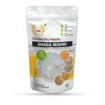 VGBNP 100% Natural & Original Dhaga mishri (Dhage Wali Mishri) Pure Thread Mishri, Thread Crystal Rock Sugar ( Crystal Sweet Candy | Crystal Bites | Patika Bellam ) Healthy & Clean Dhaga Mishri- 500g