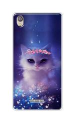 Snazzy Multicolor Silicon Shock Proof Back Cover for LAVA Z60