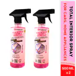 PrettyBUYERS Multipurpose Car Interior Cleaner Spray - 500 ML | All-Purpose Cleaner Pack Of 2