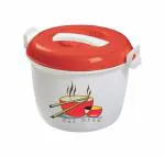 Olrada Microwave Rice Cooker Red (Multicolour, 2.25 L)