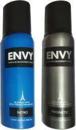 Envy Nitro Deodorant Spray, Magnetic Deodorant Spray Deodorant Spray, 120 Ml (Pack Of 2)