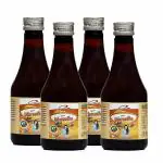 NID North India Life Sciences Pvt. Ltd. Udarsudha Ras for Constipation, digestion, Acidity, Gas Relief Syrup - 220 ml ( Pack of 4)