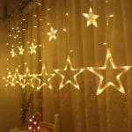 ZURU BUNCH Perfect Decorations for Bedroom Star Light, String Light Hanging Star Yellow Light Flashing Modes, Decoration for Indoor & Outdoor Bedrooms The Home