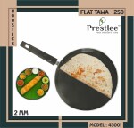 Prestlee Wonder 2 MM Flat Tawa 250 MM / Nonstick Tawa / Flat Tawa / Dosa Tawa / Roti Tawa