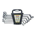 Visko Tools Alloy Steel Tools Ring Spanner Set (Set of 8)