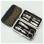 Mapperz 7in1 Professional Stainless Steel Manicure/Pedicure Set Specially Design for Kids,Multicolor