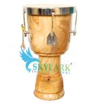 SKYLARK INTERNATIONAL Djembe With Spanner Natural Polish Hand Drum Best Sound Quality
