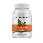New Natural Way Ashwagandha Tablet 1000Mg 60 Tablets Immunity Booster