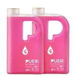 Puer Plant Based Floor Cleaner | Kills 99.99% Germs & Suitaible For All Floor Types | Non-Toxic & Cruelty Free (1L Each - Pack of 2)