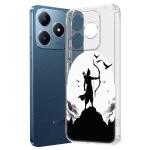 Fashionury Soft Silicone Designer Printed Full Protection Printed Back Case Cover for Realme Narzo N63 -D1092