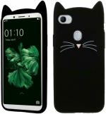 AmericHome Oppo F5 Youth Edition Black Rubber Shock Proof Mobile Back Cover