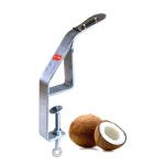 Mr.Cheff Table Fit Zinc Plated Silver Coconut Scraper