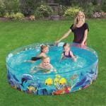 KIWI Kool Fill 'N Fun Odyssey Pool with 20 Colorful Balls, Swimming Pool,, (183 x 183 x 38cm)