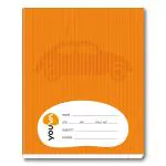 Youva Navneet| Full Bound with Hard cover| Brown Notebook| 15.5 cm x 18.8 cm| Four Line (All Grey) | 172 pages| Pack of 12