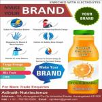 Orgville Electrolyte Energy Drink| Orange Flavour| BOX 24 Pack