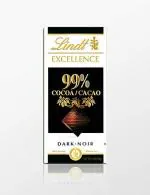 Lindt 99% Cocoa Dark Noir Absolu Chocolate - 50 Grams Free Silver Plated Coin