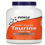 NOW Foods, Double Strength Taurine, 1,000 mg, 250 Veg Capsules