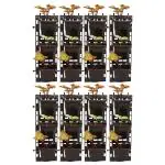 4K Agro Vertical Wall Garden 8 Panel with Hanging 24 Pots Black, Color, Pack of 1
