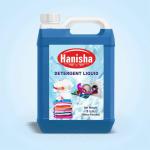 Hanisha Liquid Detergent 5 Liter, Laundry Liquid for Fabric Care, Suitable for Top-Load and Front Load Machine