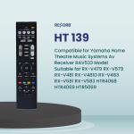 RESORB HT 139 Compatible for Yamaha Home Theatre Music Systems Av Receiver RAV533 Model Suitable for RX-V479 RX-V579 RX-V481 RX-V481D RX-V483 RX-V581 RX-V583 HTR4068 HTR4069 HTR5069