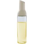 ISHWA HOME & KITCHEN Auto Flip Glass Olive Oil Bottles | Automatic Opening And Closing Olive Oil Seasoning | Leakproof with Drip Free Cap olive Oil Bottles for Kitchen Baking, Roasting, Grilling Oil Dispenser Bottle Automatic, Clear Soy Sauce Container