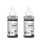 ProDot Br B5000/B6000 Inkjet Ink Refill Compatible with Brother DCP- T300, T310, T500W, T510W, T700W, T710W, T800W, T810W, MFC-T910DW, T4000DW, T4500DW Ink Tank Printers (70 ml, 2 x Black)