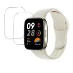 Toppings Watch Screen Protector Anti-Bubble and Anti-Fingerprint PET Film 0.12mm Thickness Screen Guard for Xiaomi Redmi Watch 3 Pack of 4