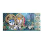 Fonsie Radha krishna ji green design cash envelopes for gifting money on wedding gift, baby shower gift, shagun, family gatherings with name space motif pack of 30.