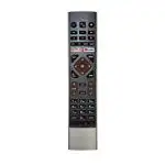 7SEVEN Compatible Htr u27e for Haier TV Remote Control With Google Assistant Bluetooth Voice Command Haier Remote Android TV With Netflix Youtube Hot Keys Pairing Must