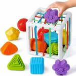 STOFFIER GARTEN Shape Sorter Baby Toys for1 to 3 Year Old Educational Learning Toys