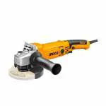 INGCO Angle Grinder, 1010W | 12000rpm | 125mm | M14 Professional Grinder with 1pcs Auxiliary Handle, Power Grinder