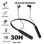 Appslite B11 Bluetooth Wireless in Ear Earphones Stereo Earphone Hands-Free with mic and Neckband Compatible with All Android and iOS Devices. Multi Colour-01