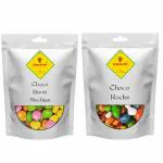 Foodcan Choco Burst Munchies 400 Grams + Stone Chocolate Filled Gems 400 Grams | Pack of 2