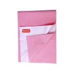 Wet Free Baby Dry Sheet, Waterproof Bed Protector (Size: XL (140 cm x 200 cm)) 1Pc Pink