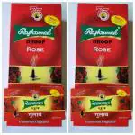 RAJKAMAL DHOOP ROSE COMBO 2 BOX (12 PACKETS IN A BOX)