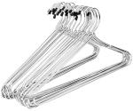 ROCKFIELD RPS Fashion Heavy Stainless Steel Cloth Hanger Pack of 6 Pcs